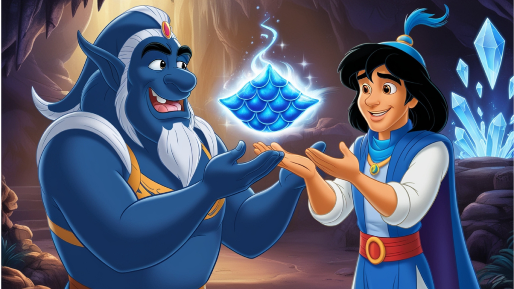 Aladdin and the Sapphire Serpent