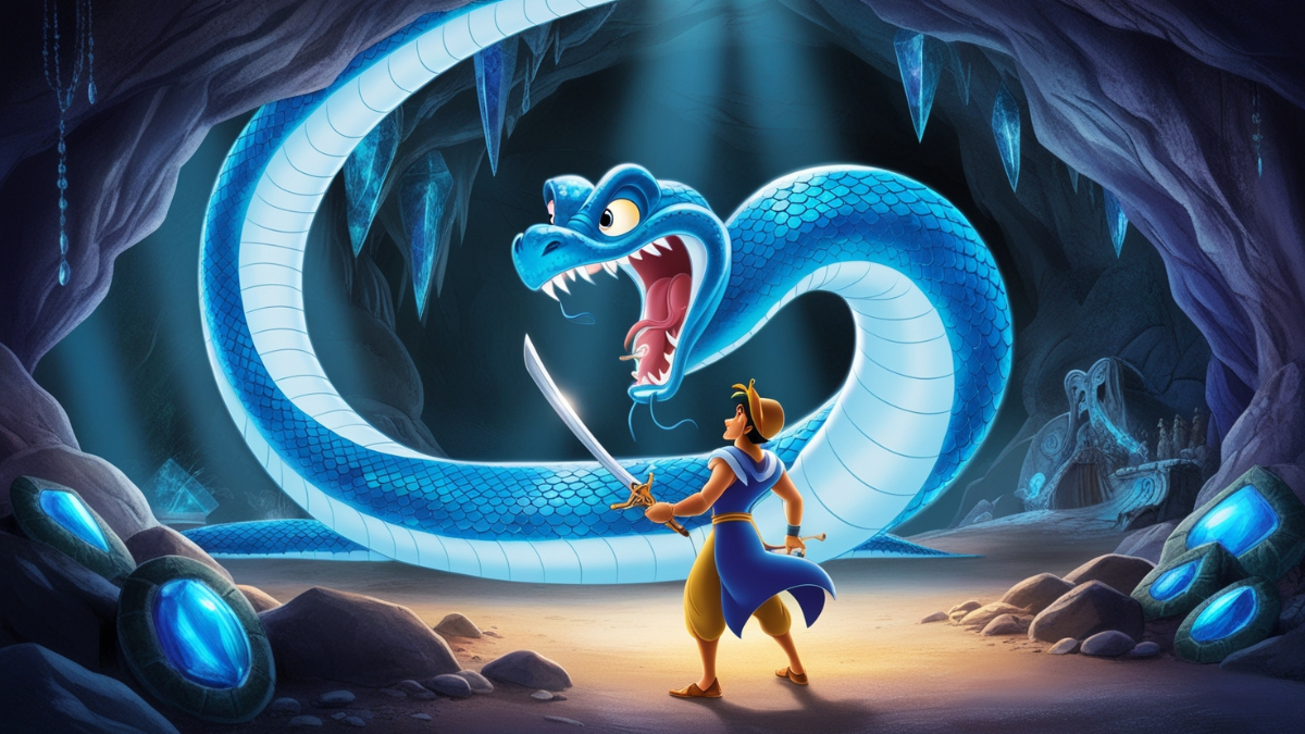 Aladdin and the Sapphire Serpent