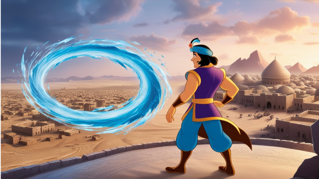 ALADDIN's TIME TRAVEL HINDI STORY