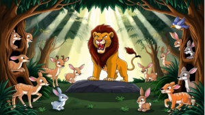 LION AND RABBIT HINDI STORY